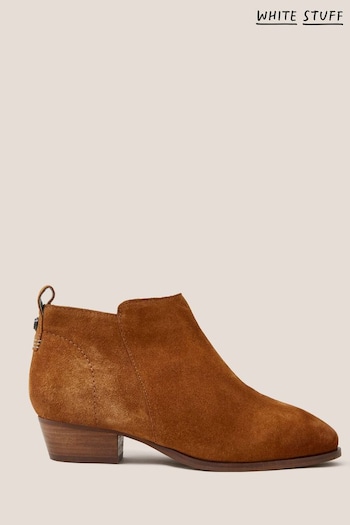 White Stuff Natural Wide Fit Suede Ankle high-top Boots (667140) | £75