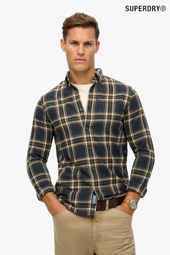 Superdry Bryce Check Navy Vintage Check Shirt (667252) | £45