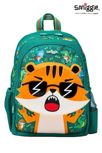 Smiggle Green Junior Lets Play Character Backpack (667591) | £35