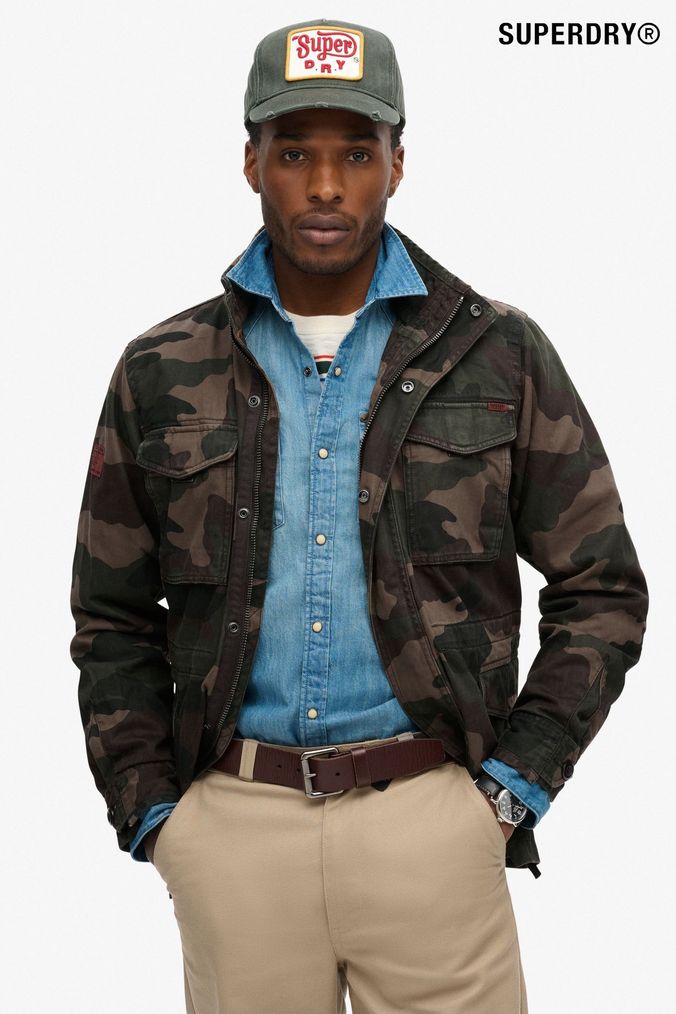 Buy Men s Camouflage Jackets Online Next UK