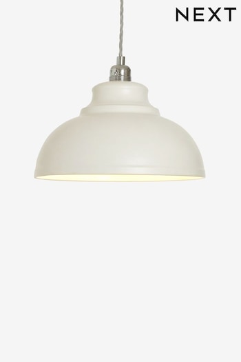 Cream Dixon Easy Fit Pendant Lamp Shade (668083) | £15
