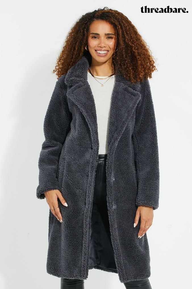 Next ladies 2025 grey coat