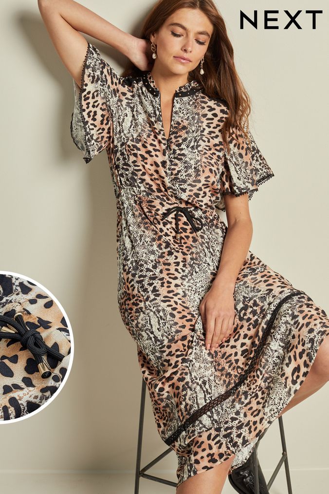 Leopard hotsell dress next