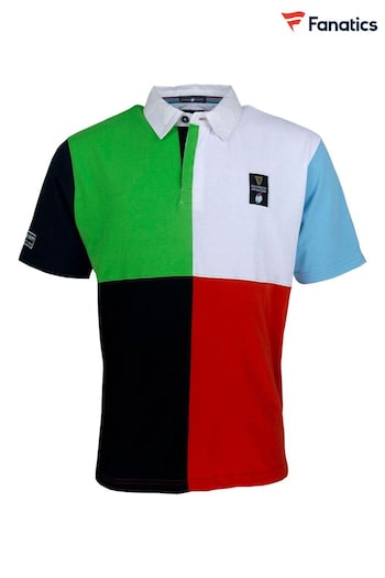 Fanatics Guinness Six Nations Quartered Short Sleeved Rugby Polo Shirt (668447) | £45