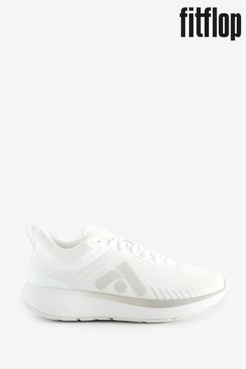 FitFlop Runner Mesh Running White Sneakers (668556) | £150