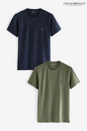 Emporio Armani T-Shirts 2 Pack (668672) | £59