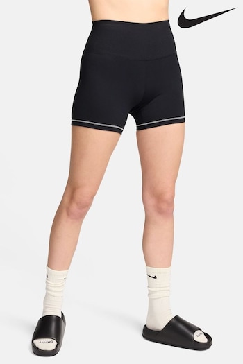 Nike neon Black One High Waisted 5 Cycling Shorts (669115) | £28