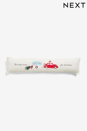 Ivory Driving Home For Christmas Draught Excluder (669427) | £20