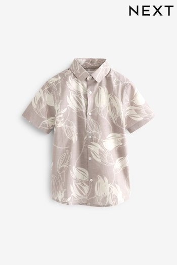 Pink Floral Print Shirt (3-16yrs) (669662) | £14 - £19