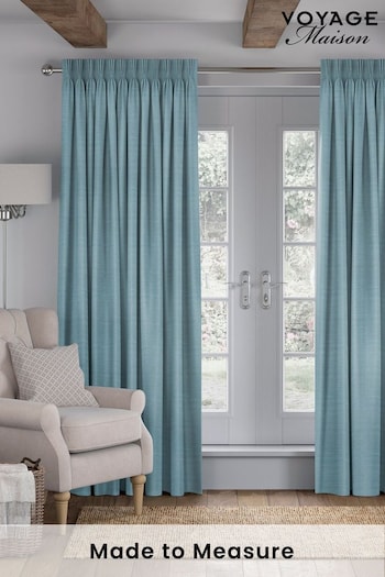 Teal Green Voyage Maison Jasper Made To Measure Curtains (669716) | £109