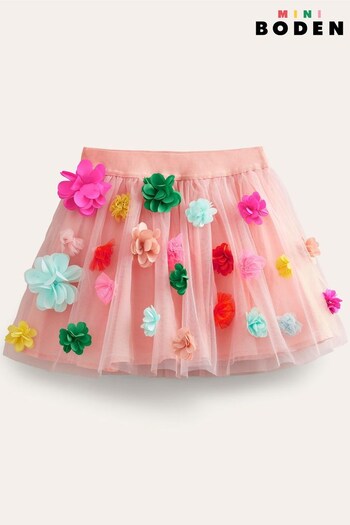 Boden Pink Tulle Flutter Skirt (669717) | £34 - £39