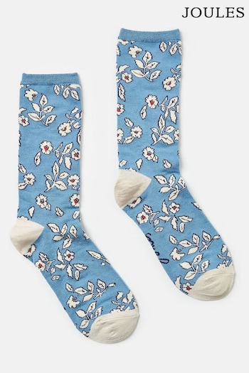 Joules Floral Excellent Everyday Single Ankle Socks (669789) | £7.95