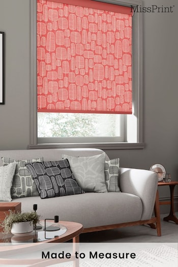 MissPrint Red Little Trees Made To Measure Roller Blind (670012) | £58