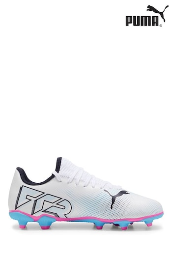 Puma White Future 7 Match FG/AG Boots (670115) | £40