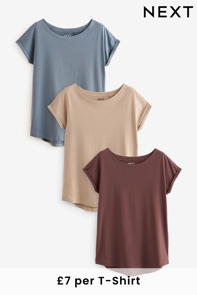 Multipack t shirts dames 2025