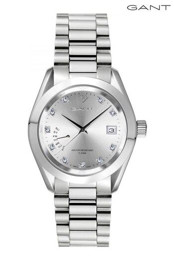 Gant Waterville, Silver Tone Stainless Steel Quartz Watch (670593) | £210