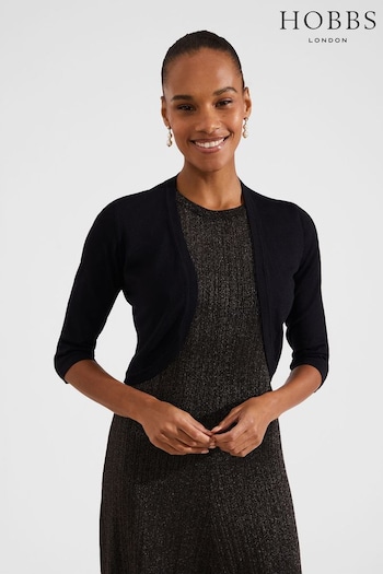 Hobbs Black Carrie Bolero Cardigan (670692) | £49