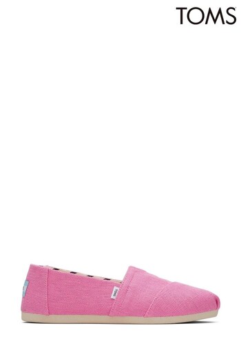 TOMS Pink Alpargata Shoes (670744) | £44