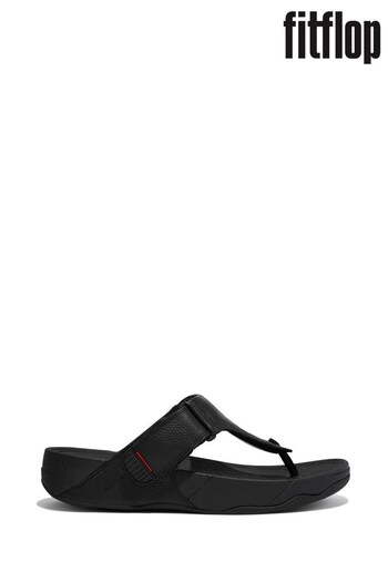 FitFlop Trakk II Black Flip Flops (671187) | £85