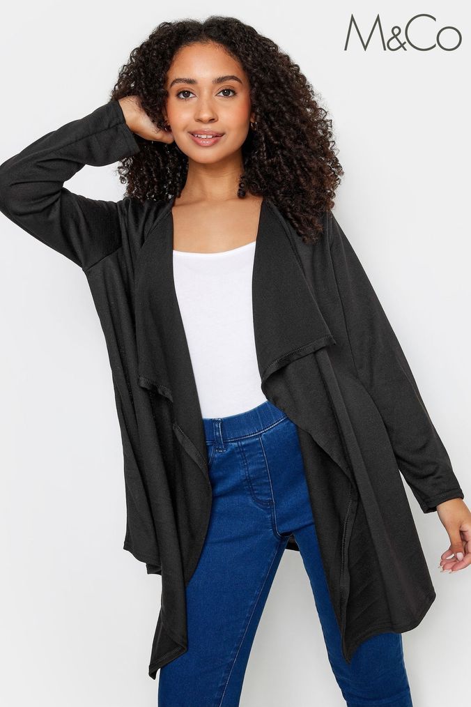 Buy Women s M Co Cardigans Black Online Next UK