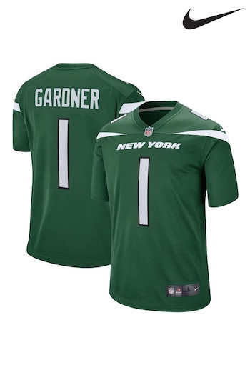 Nike dunks Green NFL New York Jets Home Game Jersey - Ahmad "Sauce" Gardner (671525) | £105