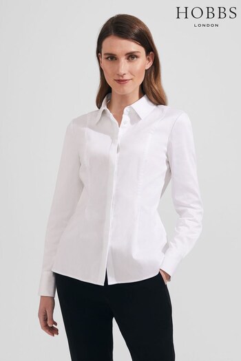 Hobbs Becca White Shirt (671829) | £79