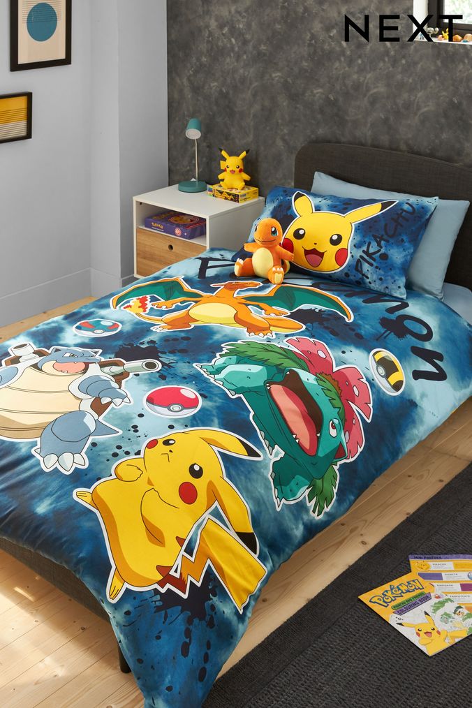 Buy Older Boys Unisex Younger Girls Bed Sets Pokemon Online Next UK
