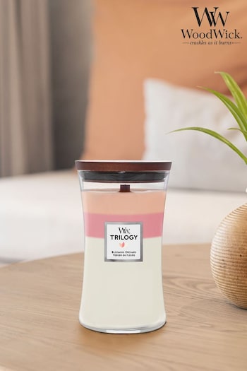 Woodwick Trilogy Large Scented Candle Blooming Orchard (673321) | £34