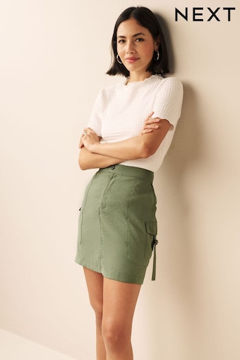 Khaki Green Utility Skirt (673332) | £35