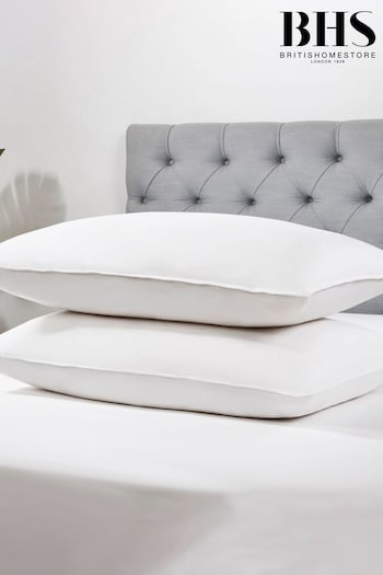 BHS Pair of Goose Feather Pillows (673460) | £40
