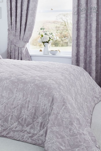Serene Purple Jasmine Duvet Cover And Pillowcase Set (673471) | £55