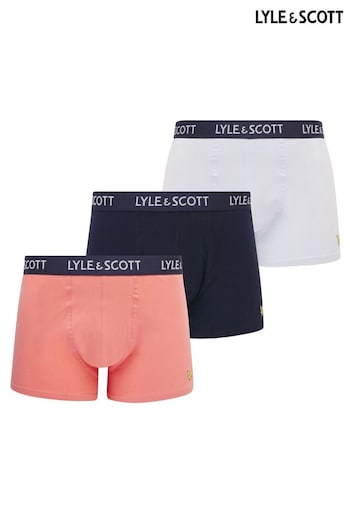 Lyle & Scott Multi Barclay Underwear Trunks 3 Pack (673800) | £31