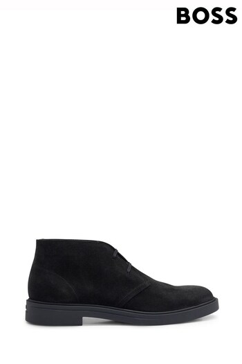 BOSS Black Calev Suede Leather Boots (674548) | £229