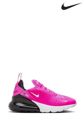 Nike Pink Youth Air Max 270 Trainers (675319) | £90