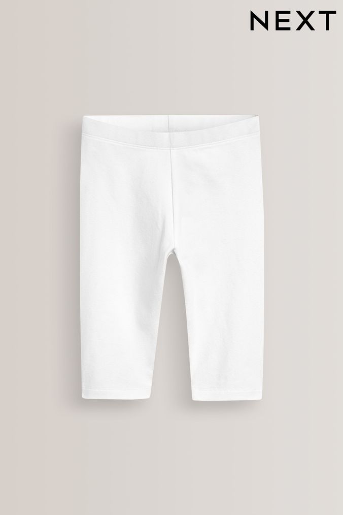 Kids white leggings clearance