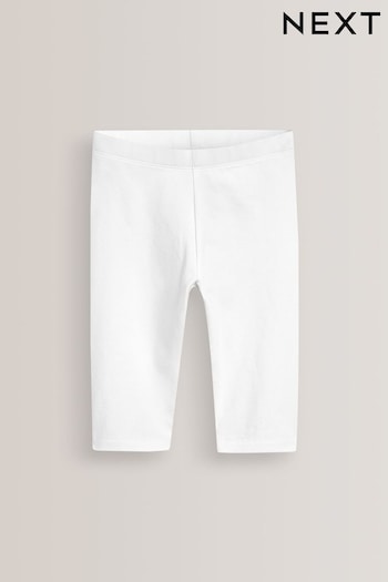 White 1 Pack Cropped Leggings patent (3-16yrs) (675523) | £3.50 - £5.50