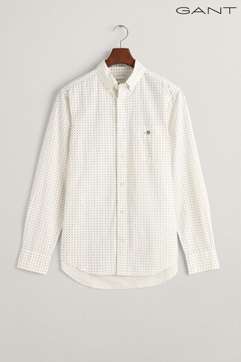 GANT Regular Fit Micro Print Shirt (675525) | £95