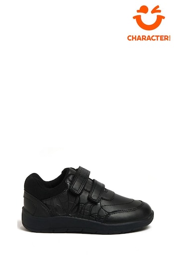 Character Black Spider-Man Boys School black Shoes (676374) | £28