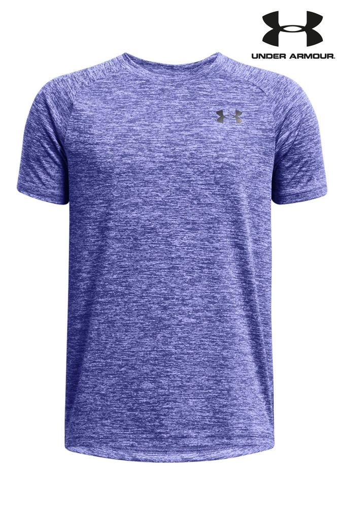 Under armour t shirts store purple kids