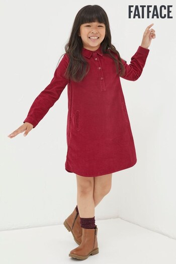 Fat Face Pink Chester Cord Dress (676639) | £24