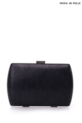 Moda in Pelle Blue Top Handle Clutch Bag (676927) | £69