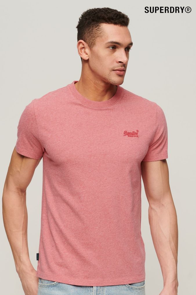 Buy Men s T Shirts Pink Sportswear Online Next UK
