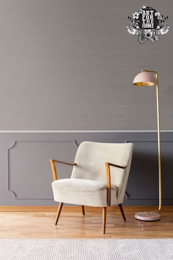 Art For The Home Light Grey Boutique Gilded Texture Wallpaper (678943) | £27