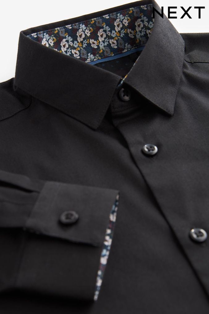 Black shirt hot sale boys