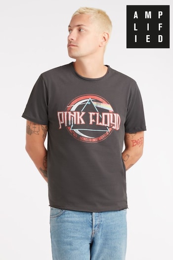 Amplified Grey Floyd On The Run Crew T-Shirt (679217) | £25