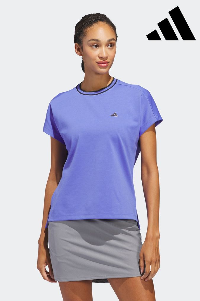 adidas gazelle 1992 for sale free printable blank Buy Women s T ParallaxShops Shirts Blue Adidas Golf Short Sleeve Plain Tops Online