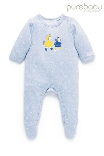 Purebaby Mini Spot Baby Sleepsuit (679450) | £25