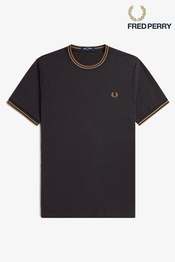 Fred Perry Twin Tipped Logo T-Shirt (679740) | £50