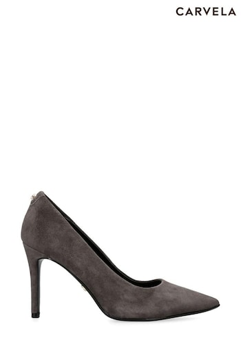 Carvela Grey Classique 90 Shoes (680073) | £119