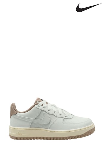 Nike ssy Natural Youth Air Force 1 Lv8 Trainers (680406) | £85